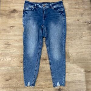 Women's Blue Skinny Jeans